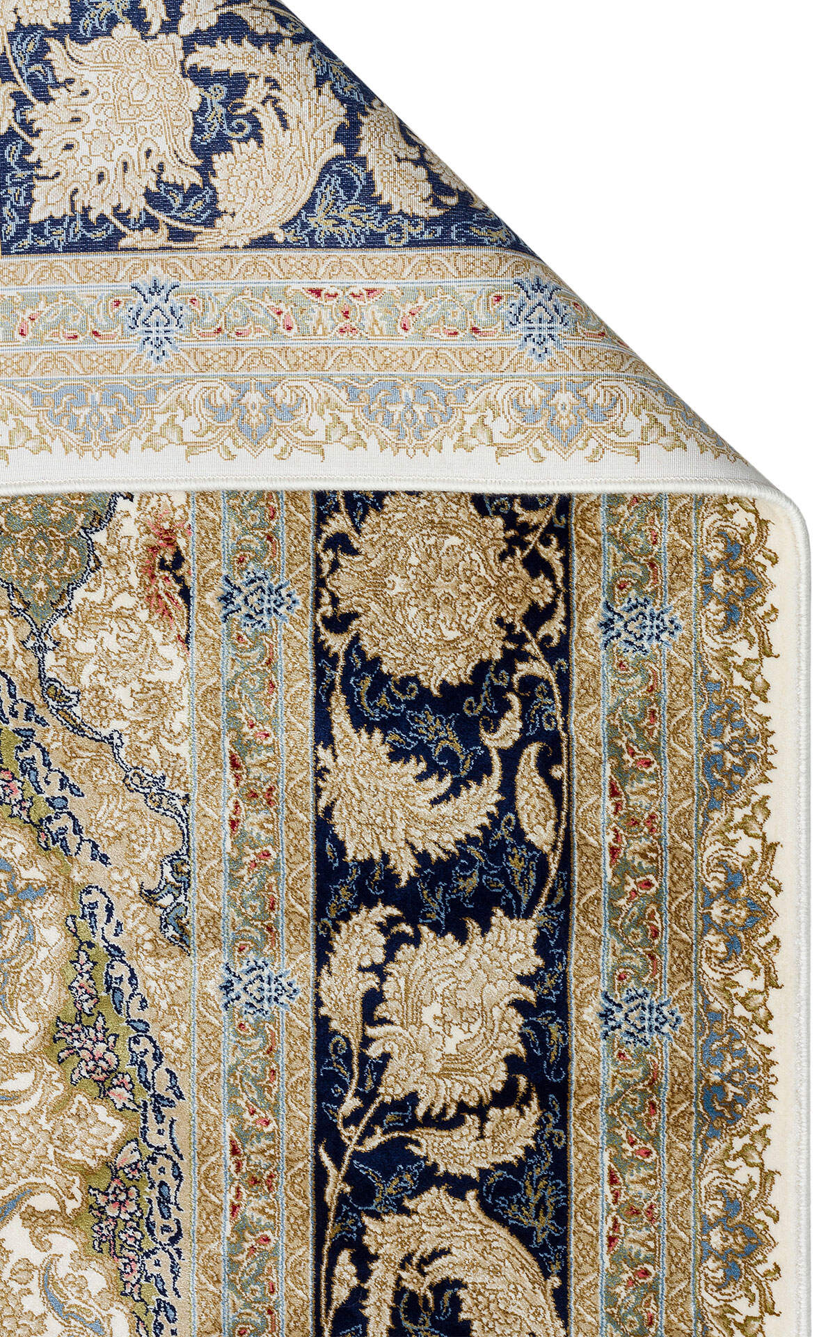 Isfahan Seccade ISF 04 Krem - Viskon Klasik Desenli Seccade Sık Dokuma Seccade